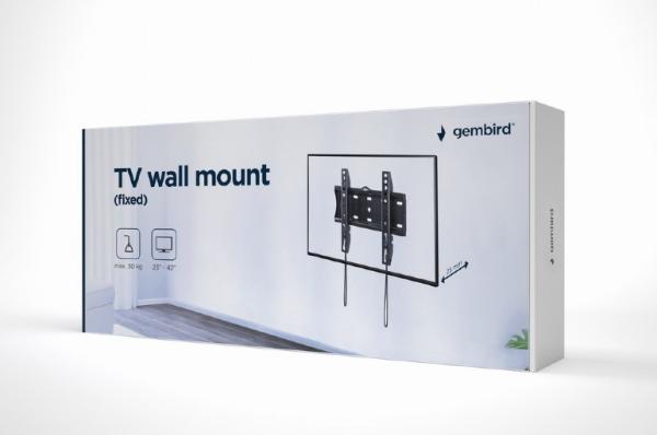 GEMBIRD Držák TV WM-42F-01,  23"-42" (30kg),  pevný2