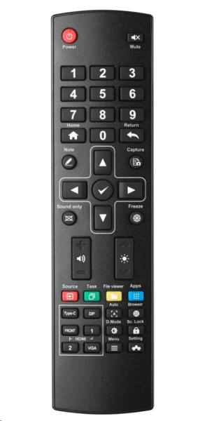 Optoma 3652RK IFPD 65" - interaktivní dotykový,  4K UHD,  multidotyk 40prstu,  Android 11,  4GB RAM/ 32GM ROM6