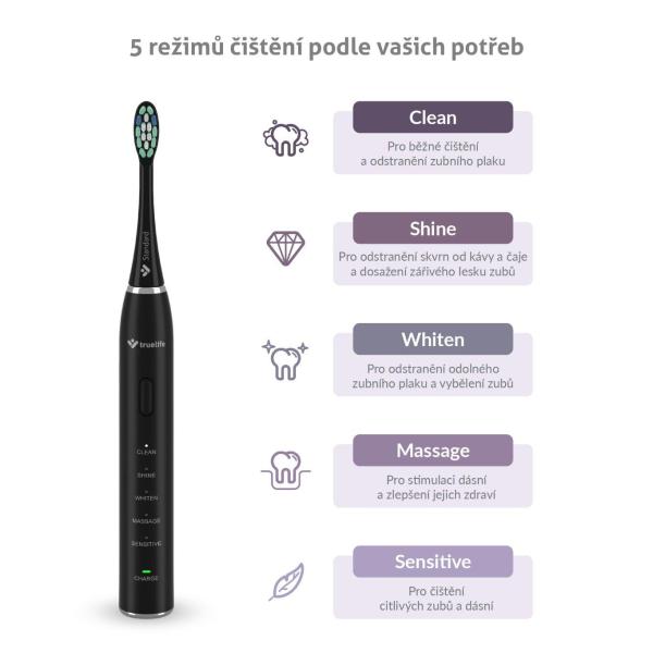 TrueLife SonicBrush Clean30 Black4