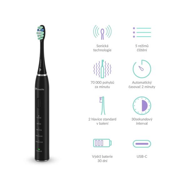 TrueLife SonicBrush Clean30 Black6