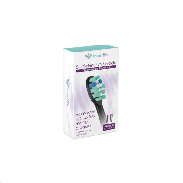 TrueLife SonicBrush Clean-series heads Standard black 2 pack2
