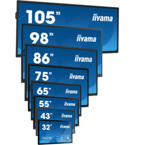 iiyama ProLite T6562AS-B1,  24/ 7,  164cm (64, 6""),  Projected Capacitive,  4K,  black,  Android