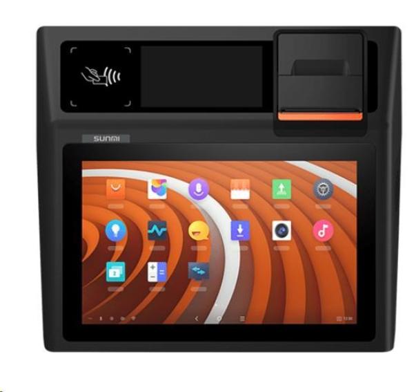Sunmi D2 Mini,  4G,  NFC,  25, 7cm (10, 1""),  CD,  Android,  black,  orange