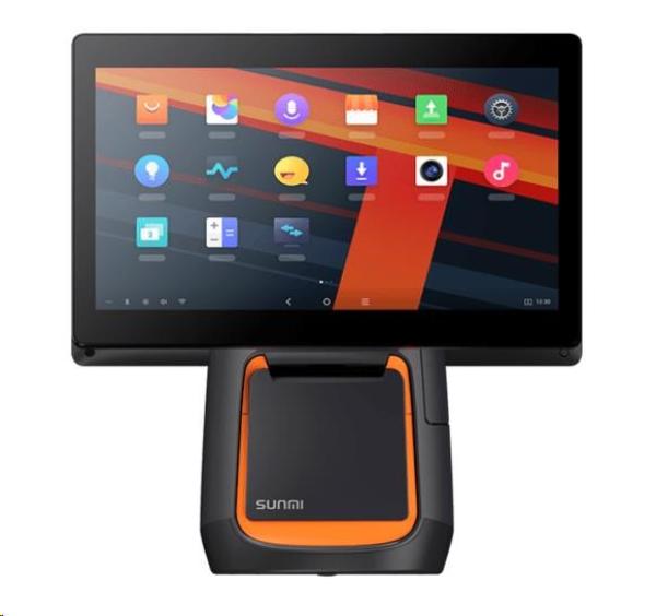 Sunmi T2s,  39.6 cm (15, 6""),  Android,  black,  orange