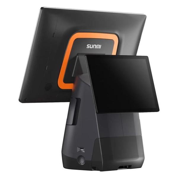 Sunmi T2s, 39.6 cm (15,6&quot;&quot;), CD, Android, black, orange