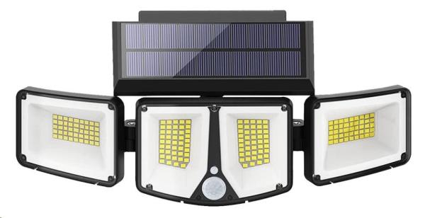 Viking venkovní solární LED světlo S180 s pohybovým senzorem1