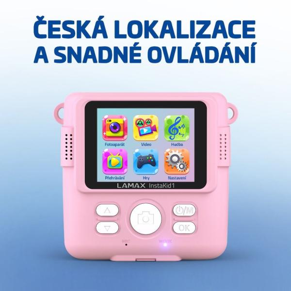LAMAX InstaKid1 Pink4