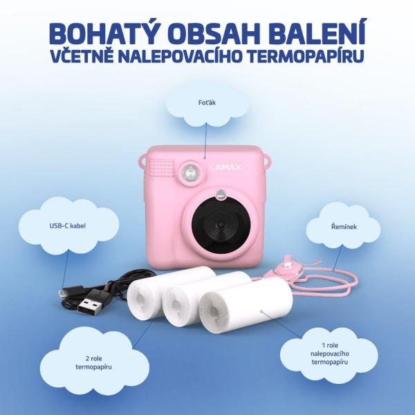 LAMAX InstaKid1 Pink7