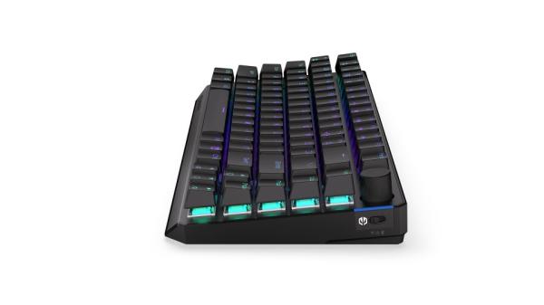 Endorfy herní klávesnice Thock 75% W. Black / bezdrátová / black switch / mechanická / CZ layout / černá RGB2