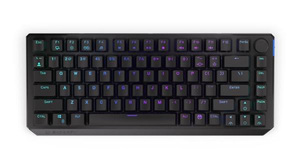 Endorfy herní klávesnice Thock 75% W. Black / bezdrátová / black switch / mechanická / CZ layout / černá RGB4
