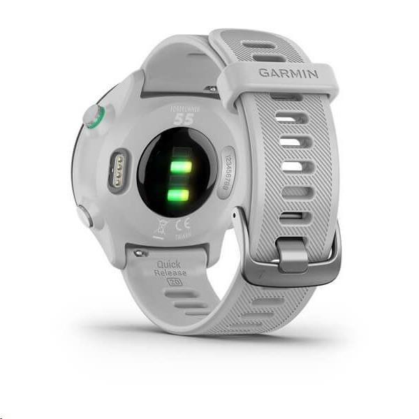 Garmin GPS sportovní hodinky Forerunner 55 White,  EU0