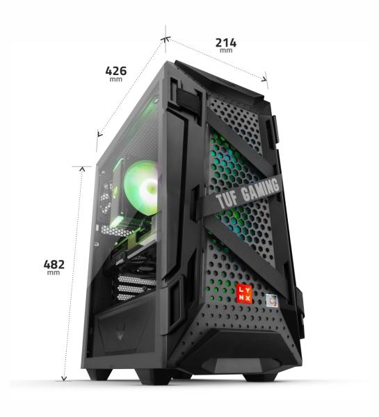 LYNX Challenger Ryzen 5 5600 32GB 1TB SSD NVMe RTX 4060 8G W11 Home2
