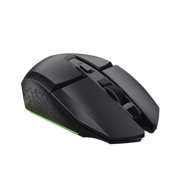 TRUST set podložka + myš GXT 112 FELOX,  bezdrátová myš,  USB3