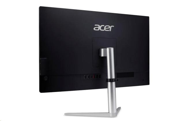 ACER PC AiO Aspire C24-1300,  Ryzen 3 7320U, 23, 8" FHD IPS, 8GB, 512GB M.2 SSD, Radeon610M, W11Original, stříbrná, KB+Mouse3