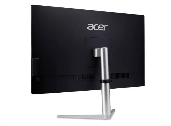 ACER PC AiO Aspire C24-1300,  Ryzen 5 7520U , 23, 8" FHD IPS, 16GB, 512GB M.2 SSD, Radeon610M, W11Original, stříbrná, KB+Mouse4