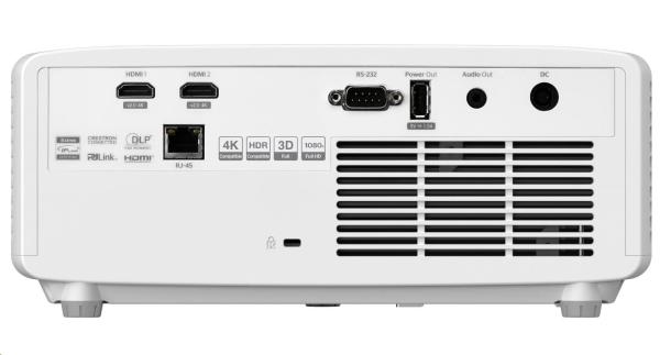 Optoma projektor ZH462 (DLP,  Laser,  FULL HD,  5000 ANSI,  2xHDMI,  RS232,  RJ45,  USB-A power,  repro 1x15W),  5let zaruka3