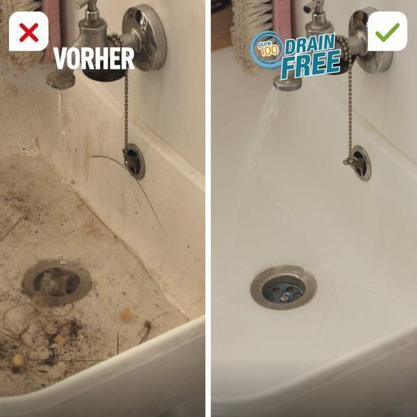 Pure100 Drain Free čistič odtoků6