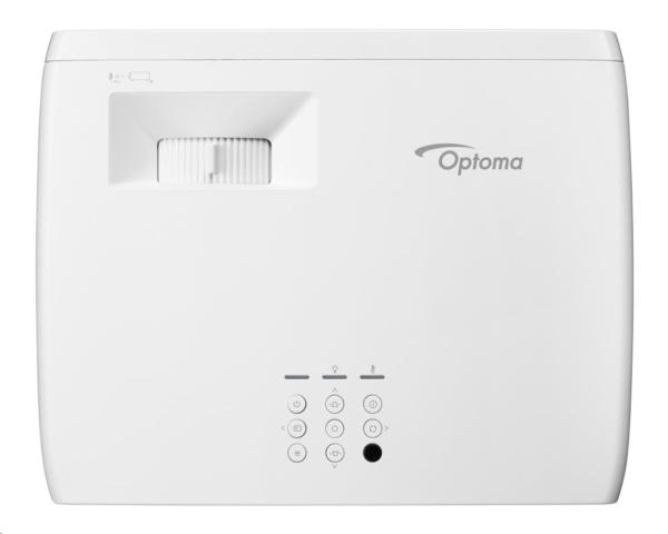 Optoma projektor UHZ35ST (DLP,  Laser,  UHD,  3500 ANSI,  2xHDMI,  RS232,  RJ45,  USB-A power,  repro 1x15W)2