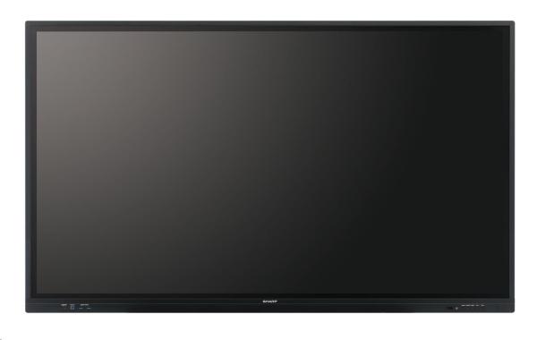 NEC LCD 75" Infrared PN-LC752,  3840 x 2160,  450nit,  8ms,  16/ 7,  VGA,  DP,  USB-C,  HDMI,  USB,  dotykový displej1