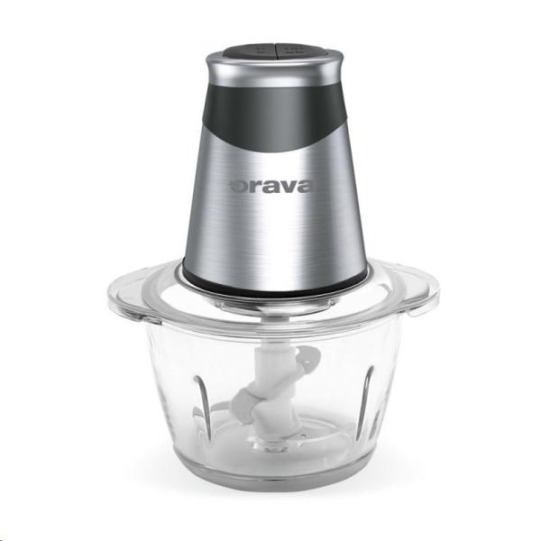 Orava SE-302 sekáček pro sekání ovoce,  zeleniny,  masa,  400-500 W,  80 dB,  2 rychlosti,  1.2 l,  nerezový sekací nůž
