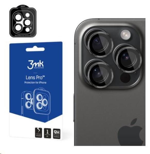 3mk Lens Protection Pro pro Apple iPhone 15,  Graphite