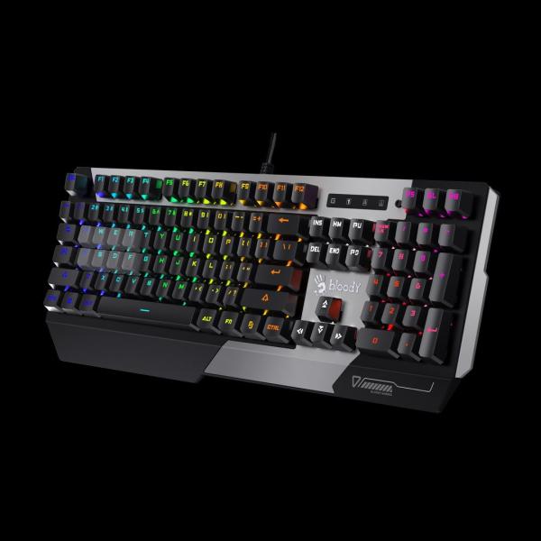 A4tech Bloody LIGHT STRIKE B865N mechanická RNBW herní klávesnice, USB, CZ2