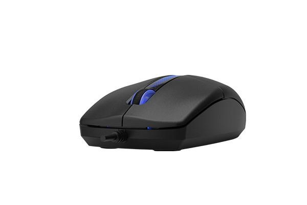 A4tech N-530S,  podsvícená kancelářská myš,  1200 DPI,  USB,  černá2