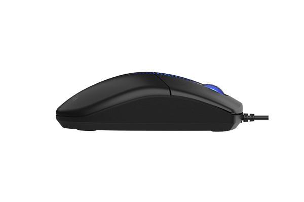 A4tech N-530S,  podsvícená kancelářská myš,  1200 DPI,  USB,  černá4