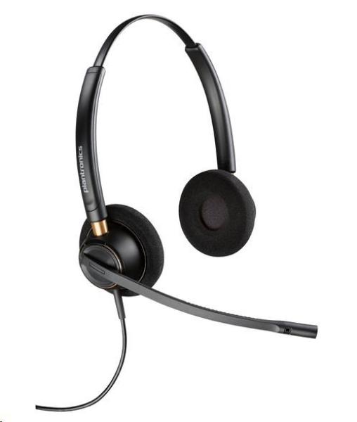 Poly EncorePro HW520 náhlavní souprava,  Quick Disconnect,  stereo