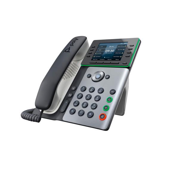 Poly Edge E300 IP telefon s podporou PoE9