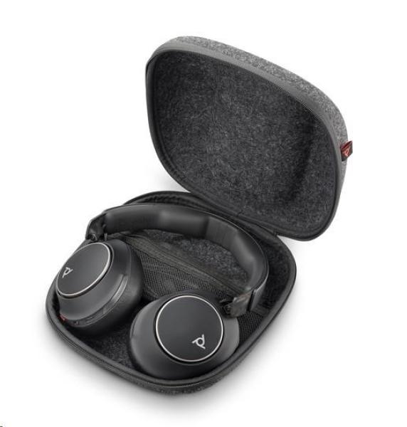 Poly Voyager Surround 80 bezdrátová náhlavní souprava,  BT700 USB-C adaptér,  USB-C/ A adaptér,  stereo3