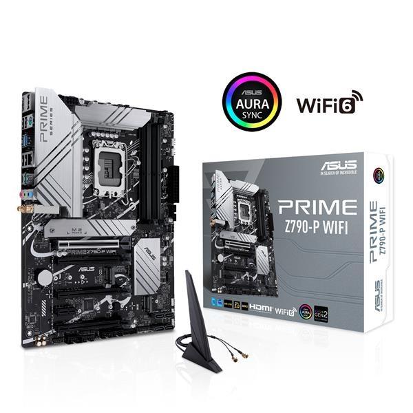 ASUS MB Sc LGA1700 PRIME Z790-P WIFI,  Intel Z790,  4xDDR5,  1xDP,  1xHDMI,  WI-FI