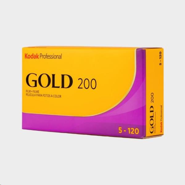 Kodak Professional Gold 200 120 Film 5-pack1
