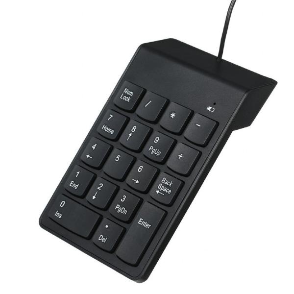 GEMBIRD numerická klávesnice KPD-U-03, USB, černá1