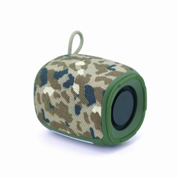 GEMBIRD Repro SPK-BT-LED-03-CM,  Bluetooth,  5W,  RGB LED podsvícení,  Camo