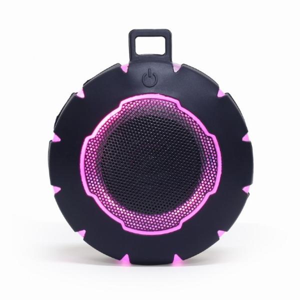 GEMBIRD Repro SPK-BTOD-01,  Outdoor,  Bluetooth,  3W,  RGB LED podsvícení,  černá