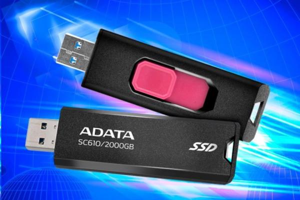 ADATA External SSD 2TB SC610 USB 3.2 Gen 2 černá1