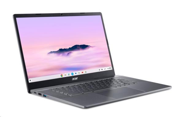 ACER NTB Chromebook Plus 515 (CB515-2HT-55WK),i5-1335U,15,6" FHD Touch,8GB,256GB SSD,IrisXe,ChromeCoreOS,SteelGray0