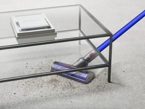 Dyson V11 (2023) akumulátorový vysvač,  Li-Ion baterie,  LCD displej,  3 režimy,  sběrná nádoba,  modrý /  stříbrný6