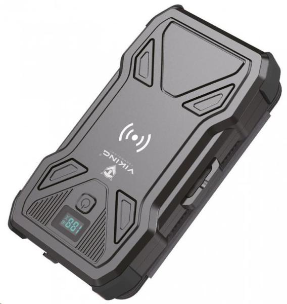 Viking solární outdoorová powerbanka TYR I 10000 mAh,  bezdrátové nabíjení
