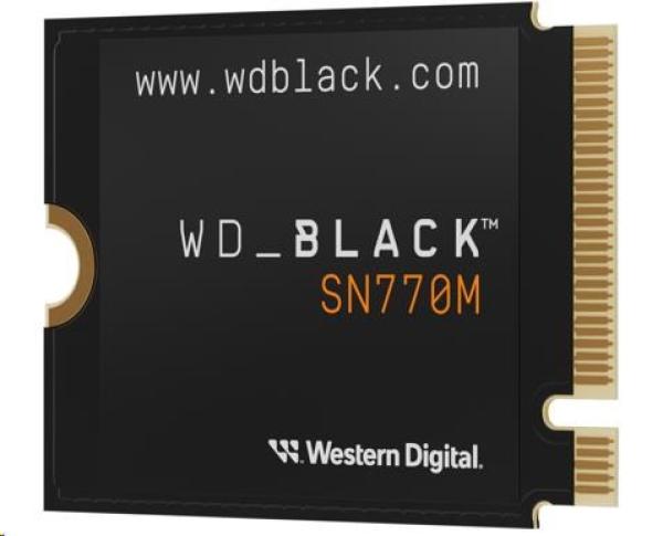 WD BLACK SSD NVMe 2TB PCIe SN 770M,  Gen4 8 Gb/ s,  (R:5150,  W:4900MB/ s) M.2 2230-S3-M