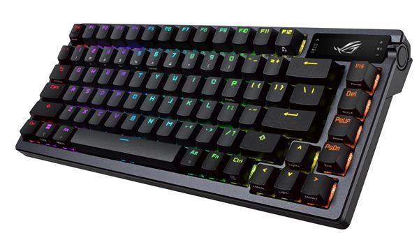 ASUS klávesnice ROG AZOTH,  mechanická,  Bluetooth,  US,  černá5