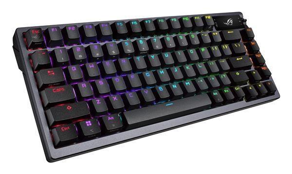 ASUS klávesnice ROG AZOTH,  mechanická,  Bluetooth,  US,  černá6