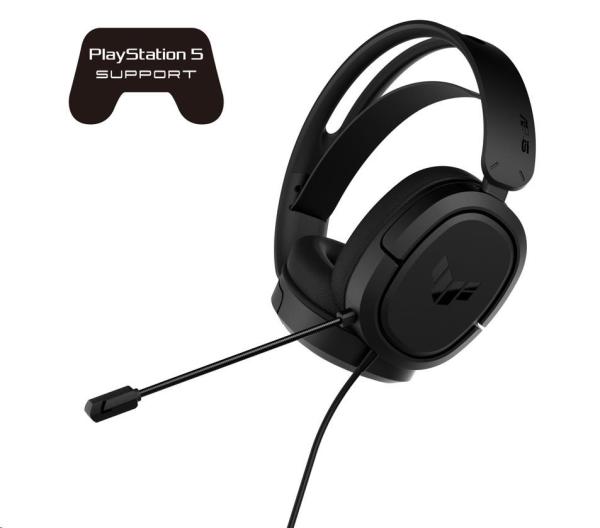 ASUS sluchátka TUF Gaming H1,  Gaming Headset,  černá