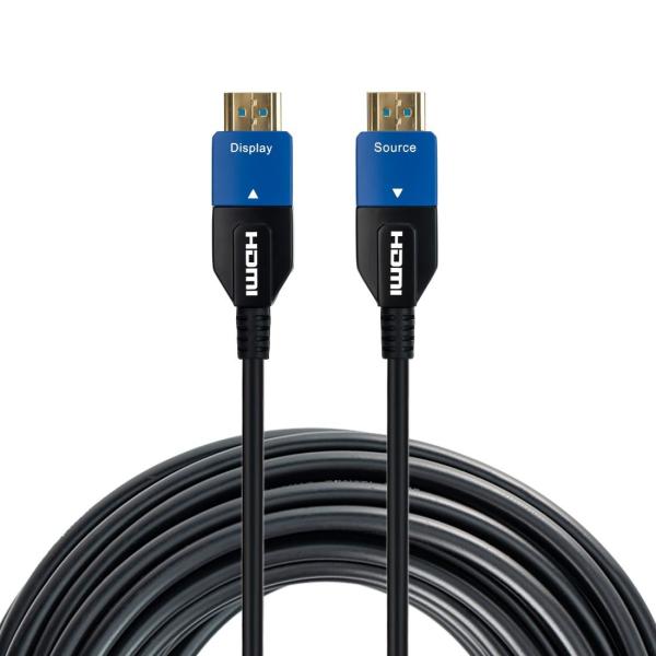 PREMIUMCORD Ultra High Speed HDMI 2.1 optický kabel 8K@60Hz 4K@120Hz 15m zlacený1