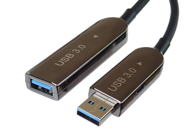 PREMIUMCORD Kabel USB3.0 + 2.0 prodlužovací optický AOC kabel A/ Male - A/ Female 7m