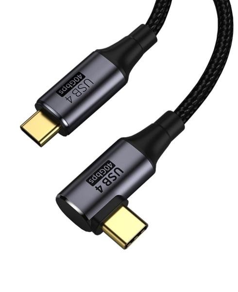PREMIUMCORD Kabel USB4™ Gen 3x2 40Gbps 8K@60Hz 240W Thunderbolt 3 kabel 1,2m