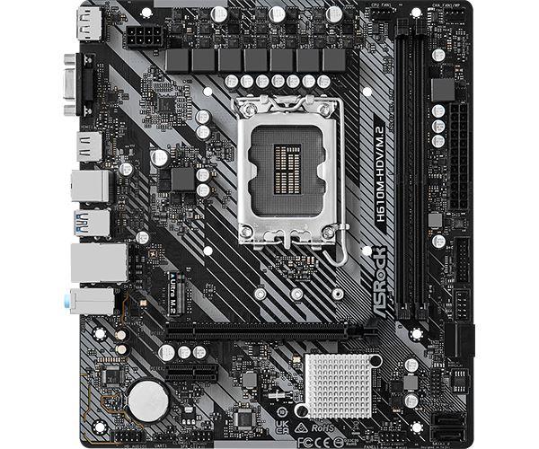 ASRock MB Sc LGA1700 H610M-HDV/ M.2 R2.0,  Intel H610,  2xDDR4,  1xDP,  1xHDMI,  1xVGA,  mATX1