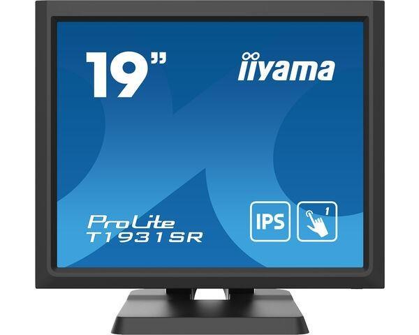 iiyama ProLite T1931SR-B1S 19&quot; Resistive Touch,  IPS,  1280x1024 DisplayPort,  HDMI,  200cd/ m2 (with touch),  USB