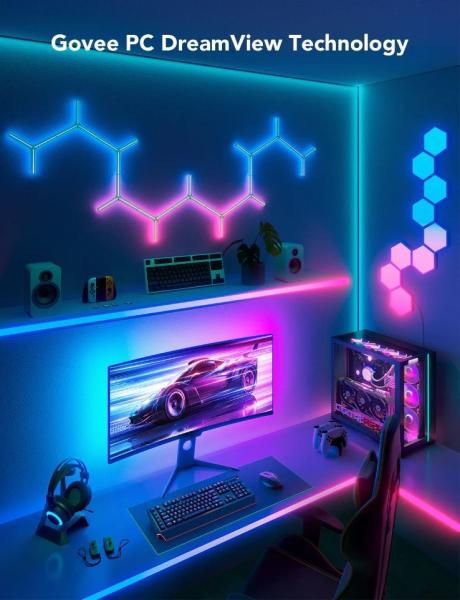 Govee Dreamview G1 Smart LED podsvícení monitoru 27-348